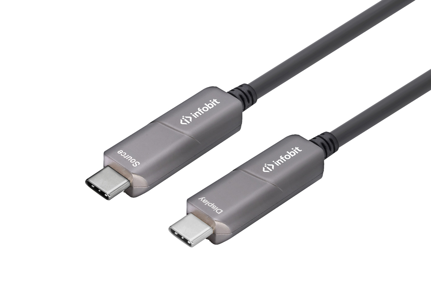 Кабель активный оптический USB 3.1 CM-CM Infobit AOC-USB31-CCV-15